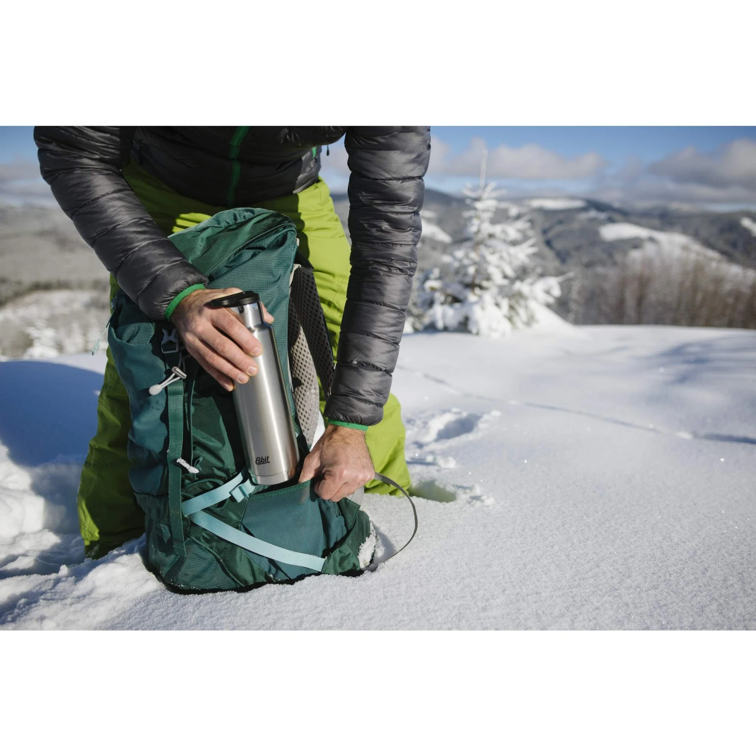 Esbit PICTOR EDELSTAHL ISOLIERFLASCHE, 550 ML - Thermokanne 6 Esbit PICTOR EDELSTAHL ISOLIERFLASCHE, 550 ML - Thermokanne – Bild 6