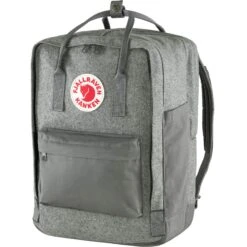 FJÄLLRÄVEN KÅNKEN RE-WOOL LAPTOP 15' Unisex - Laptoprucksack -Camping Freien 5637781000 c kanken rewool laptop 15 fjaellraeven 24