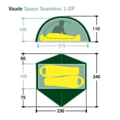Bestseller -Camping Freien 5637879812 d space seamless 12p vaude 24