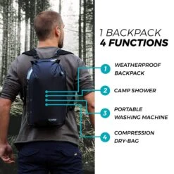 RUCKSACK 3IN1 STEALTH PACK 18 L - Wassersack 18 RUCKSACK 3IN1 STEALTH PACK 18 L - Wassersack -Camping Freien 5637887135 i 3in1 stealth pack reisewaschmaschine scrubba 24