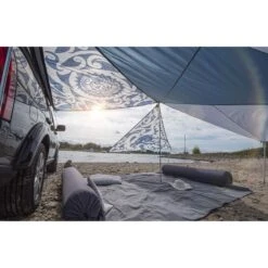 VERBINDBARES SONNENSEGEL ZIP-CANVAS - Tarp -Camping Freien 5637945745 k connectable tarp zipcanvas mit aufstellstange bent 24