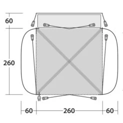 Outwell BREMBURG AIR - Busvorzelt -Camping Freien 5638031665 h bremburg air outwell 24